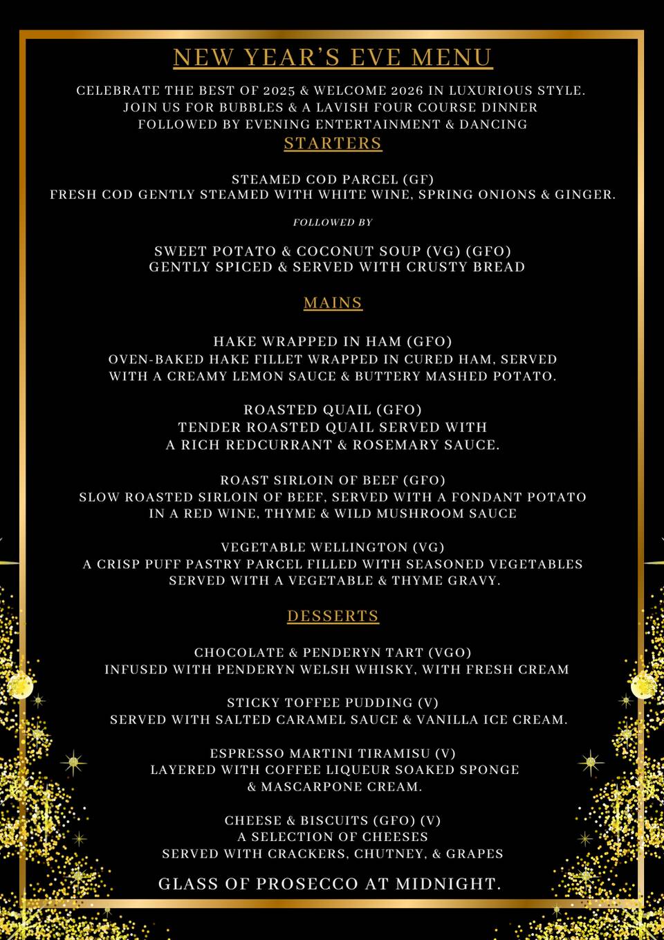 NYE Dinner Party