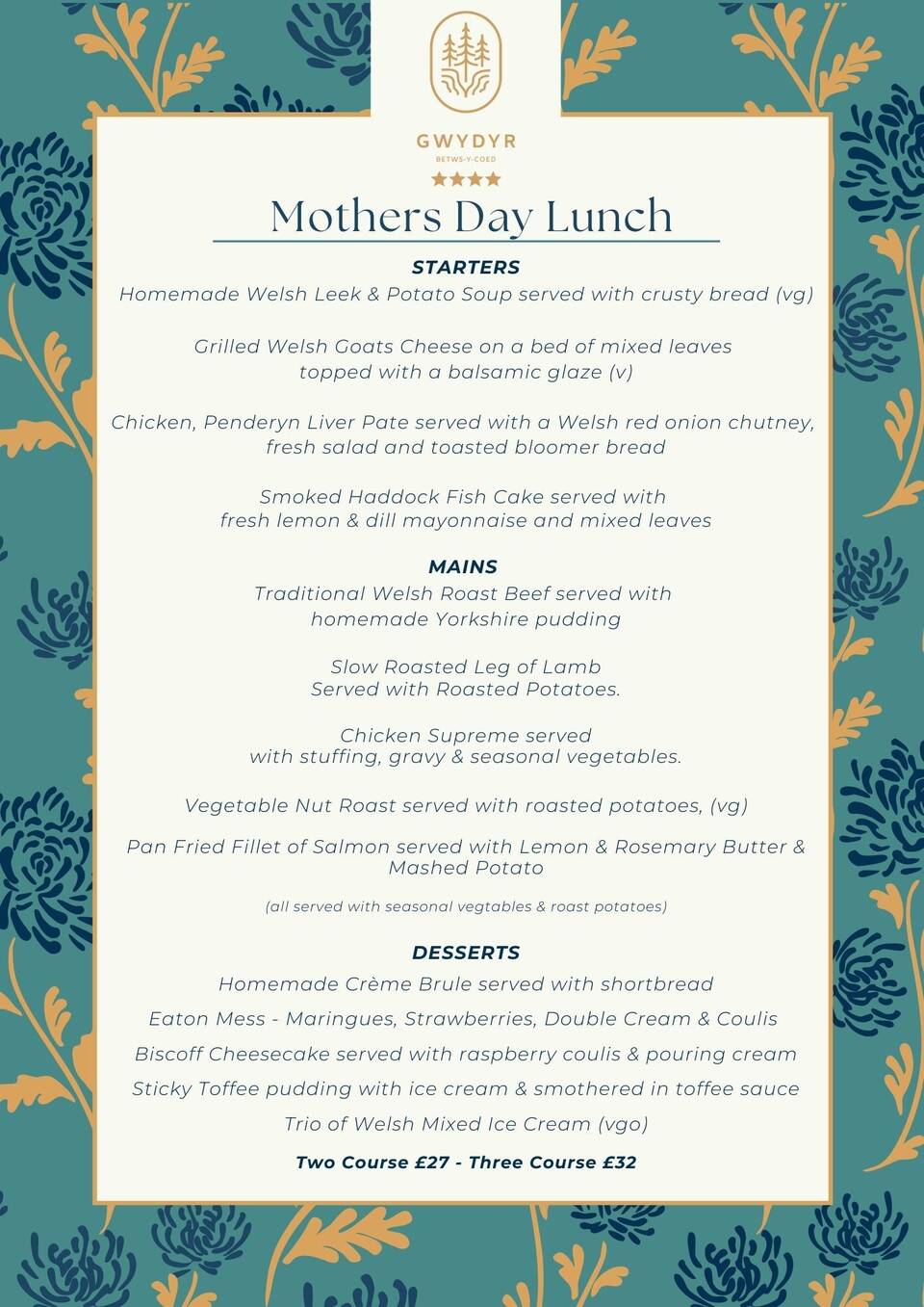 Mother's Day Lunch