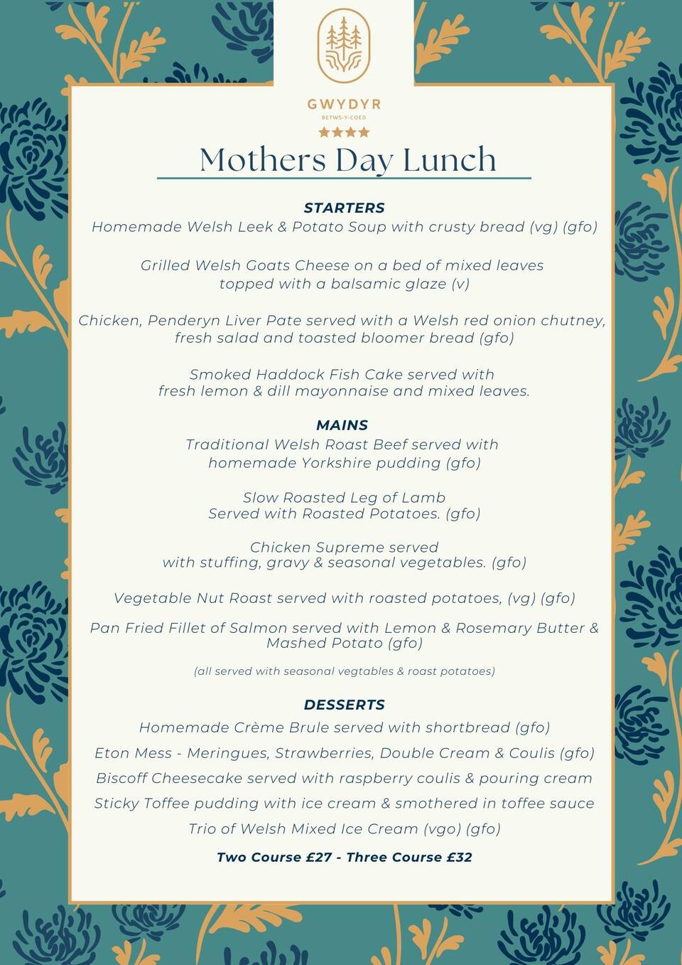 Mother's Day Lunch