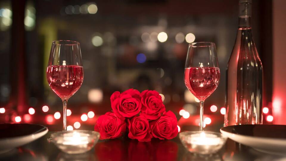 Valentine’s Meal at The Gwydyr Restaurant